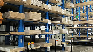 mobile cantilever racking